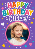 Load image into Gallery viewer, Birthdays - Personalised Card — with punch holes
