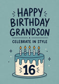 Load image into Gallery viewer, Birthdays - Personalised Card — with punch holes
