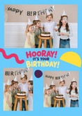 Load image into Gallery viewer, Hooray It's Your Birthday Photo Upload Birthday Card
