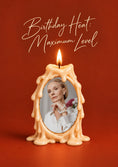 Load image into Gallery viewer, Birthdays - Personalised Card — with punch holes
