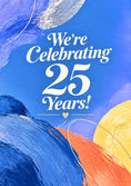 Load image into Gallery viewer, Anniversary - Personalised Card — with punch holes
