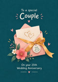 Load image into Gallery viewer, Anniversary - Personalised Card — with punch holes
