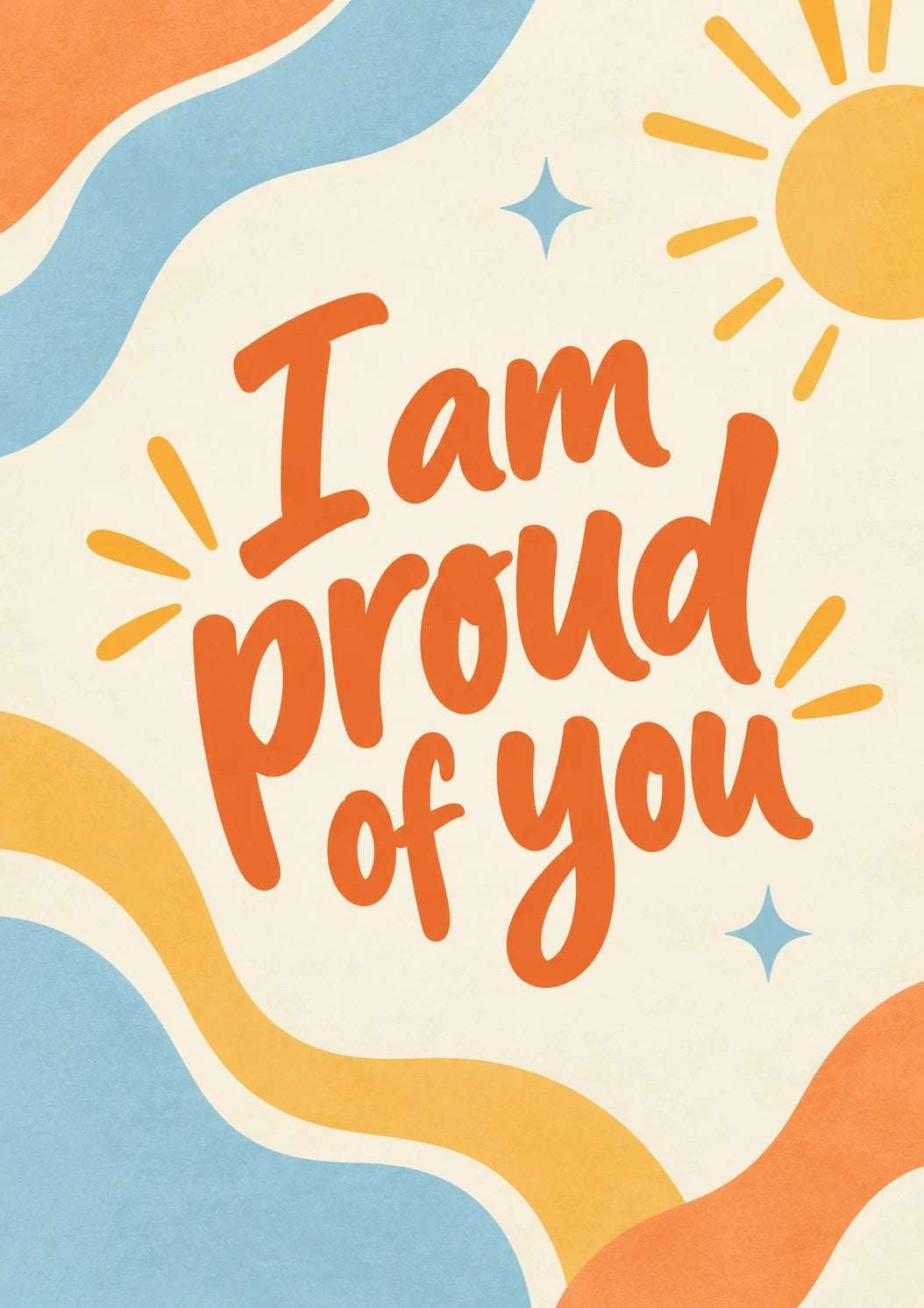 Congratulations - Personalised Card — with punch holes