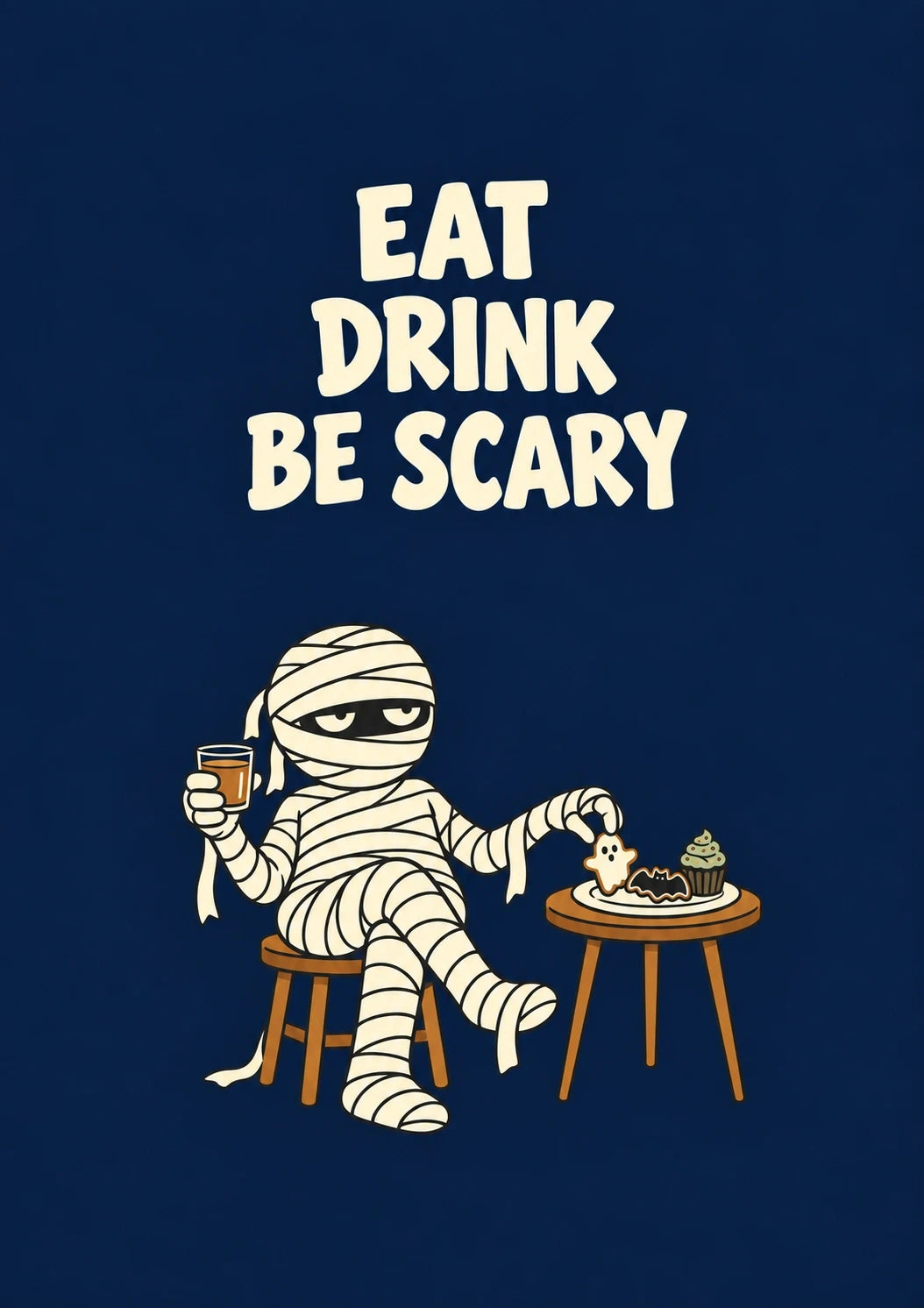 Halloween - Personalised Card — with punch holes