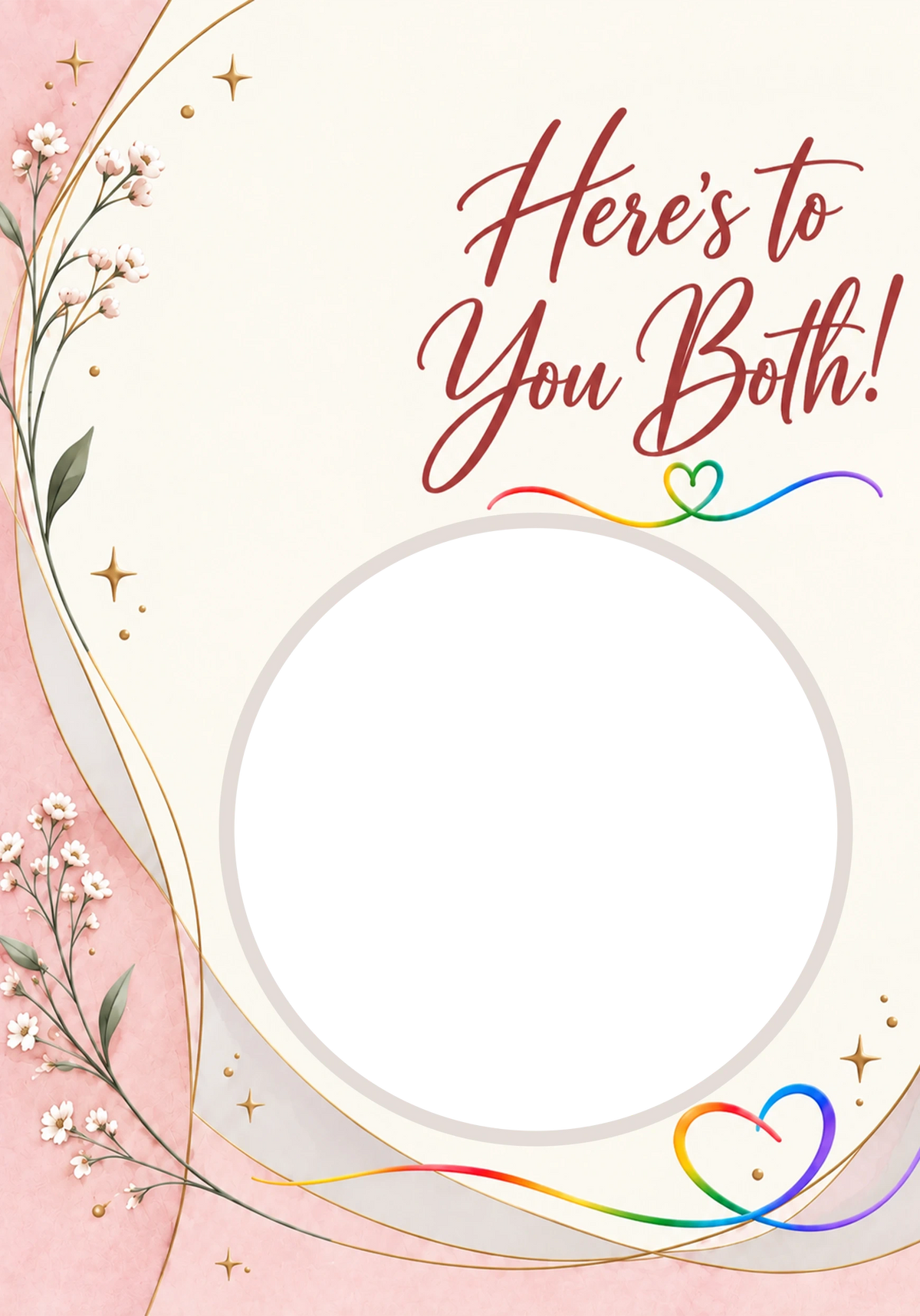 Anniversary - Personalised Card — with punch holes