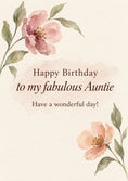 Load image into Gallery viewer, Birthdays - Personalised Card — with punch holes
