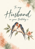 Load image into Gallery viewer, Birthdays - Personalised Card — with punch holes
