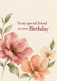 Load image into Gallery viewer, Birthdays - Personalised Card — with punch holes

