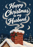 Load image into Gallery viewer, Christmas - Personalised Card — with punch holes
