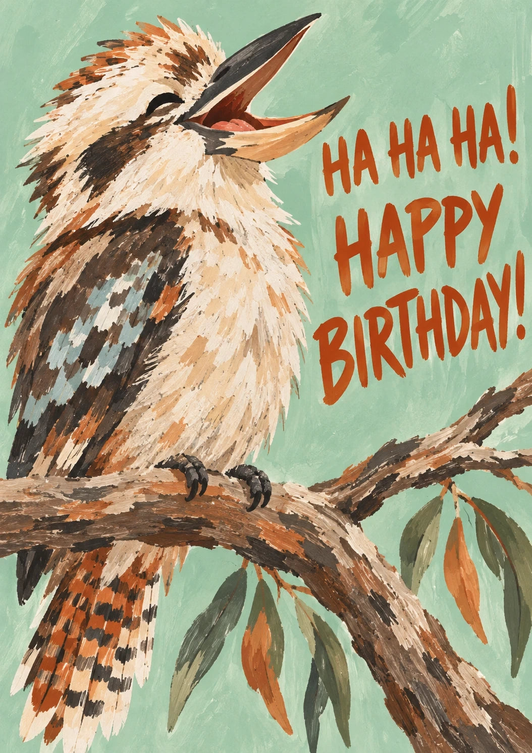 Birthdays - Personalised Card — with punch holes