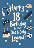 Load image into Gallery viewer, Birthdays - Personalised Card — with punch holes
