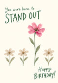 Load image into Gallery viewer, Birthdays - Personalised Card — with punch holes
