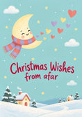 Load image into Gallery viewer, Christmas - Personalised Card — with punch holes
