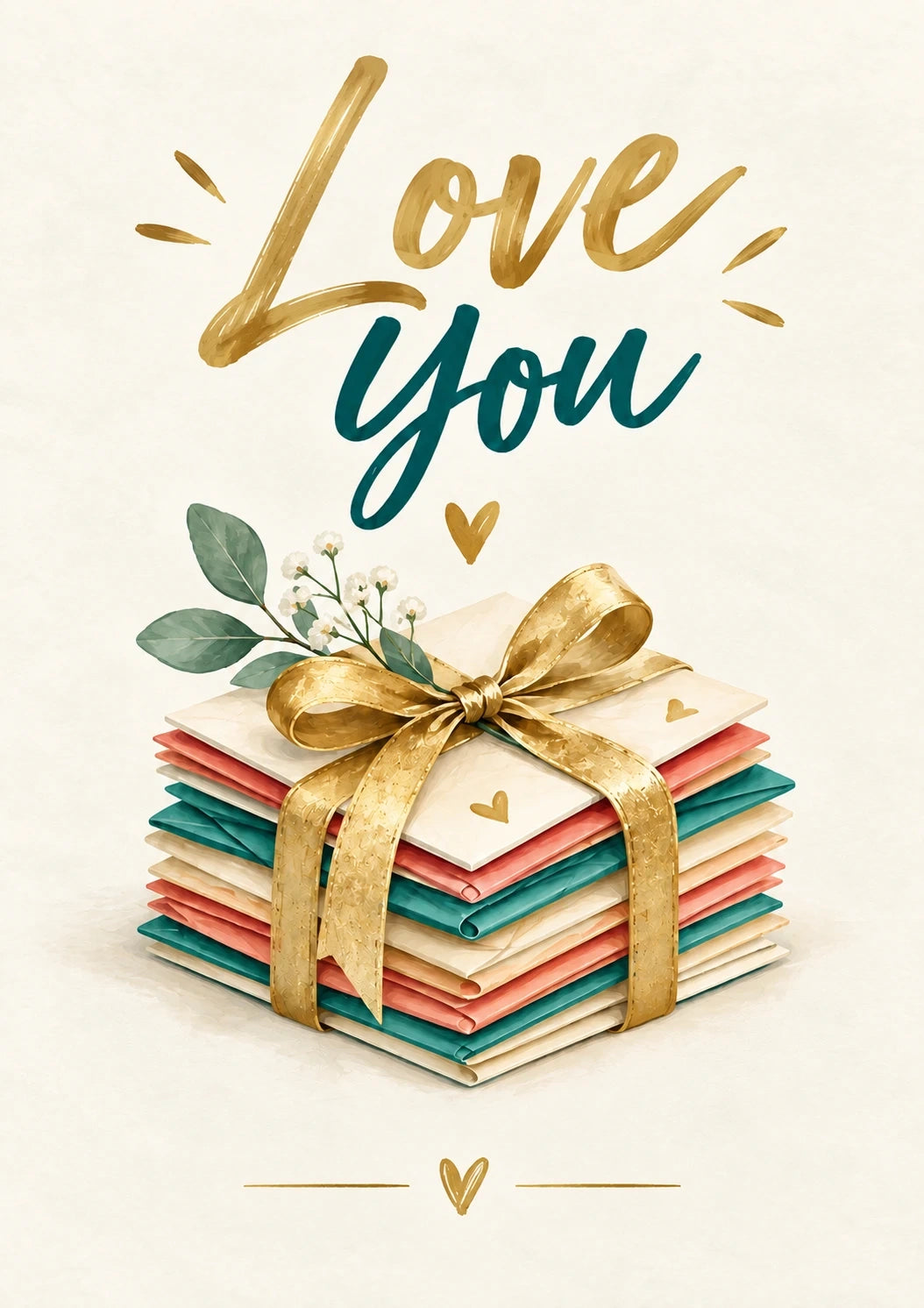 Anniversary - Personalised Card — with punch holes