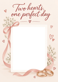 Load image into Gallery viewer, Anniversary - Personalised Card — with punch holes
