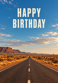 Load image into Gallery viewer, Birthdays - Personalised Card — with punch holes

