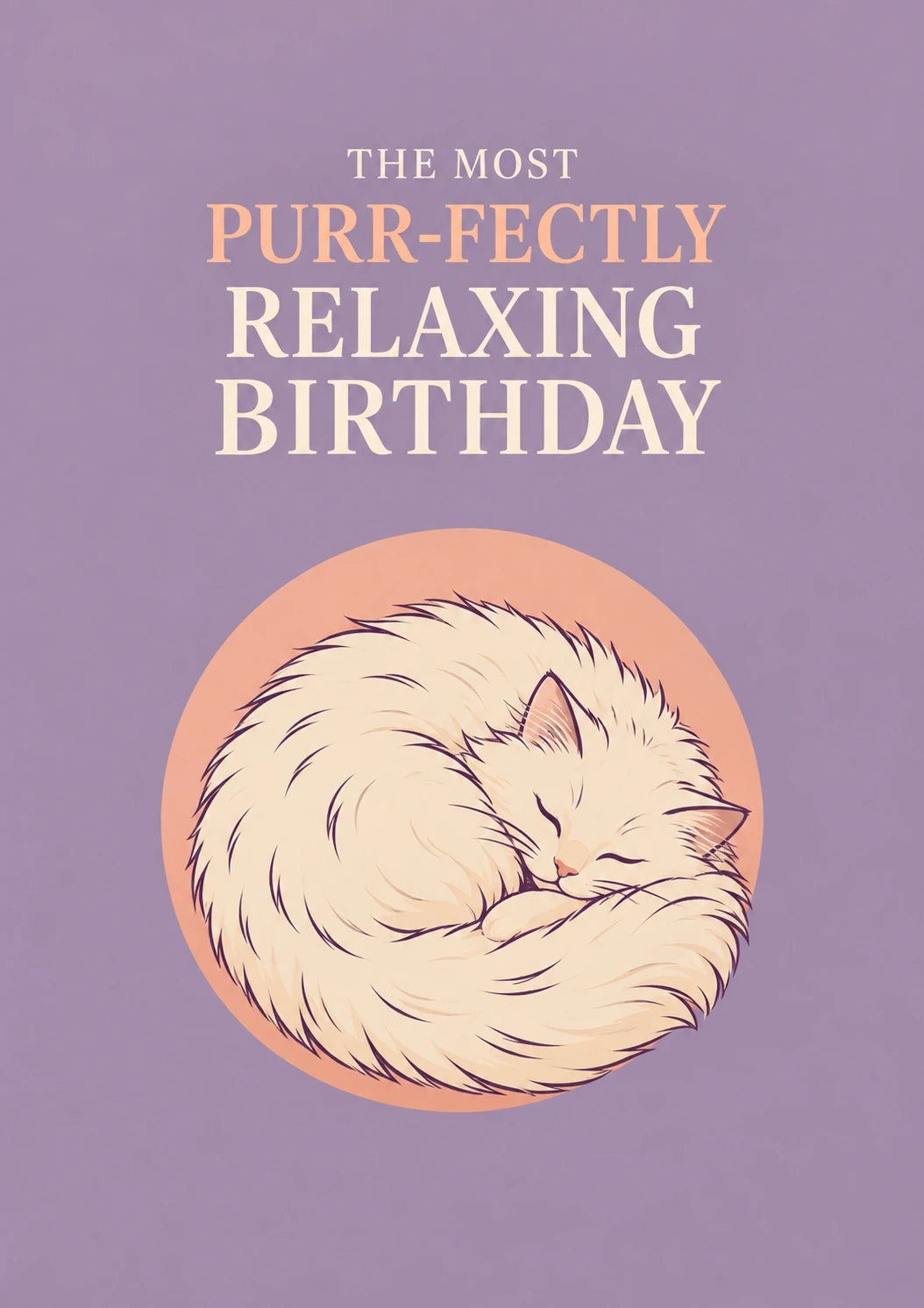 Birthdays - Personalised Card — with punch holes