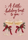 Load image into Gallery viewer, Christmas - Personalised Card — with punch holes
