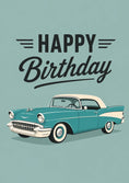 Load image into Gallery viewer, Retro Classic Car 70th Birthday Card for Him
