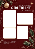 Load image into Gallery viewer, Christmas - Personalised Card — with punch holes
