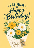Load image into Gallery viewer, Birthdays - Personalised Card — with punch holes
