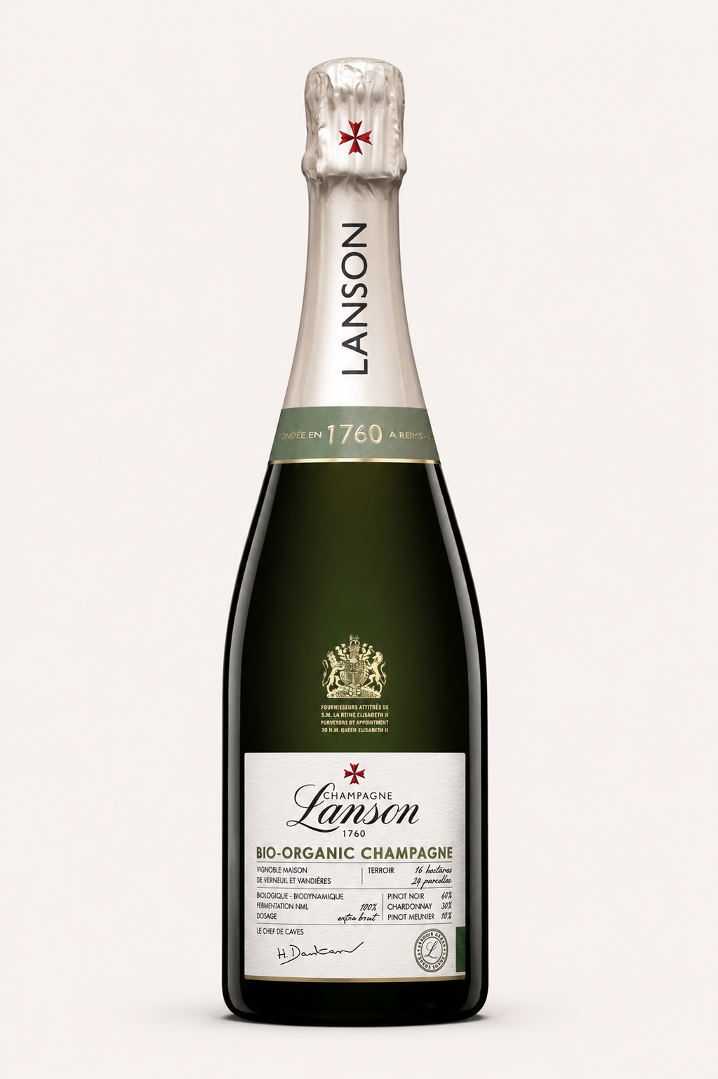 Champagne Lanson Le Green Bio-Organic Champagne