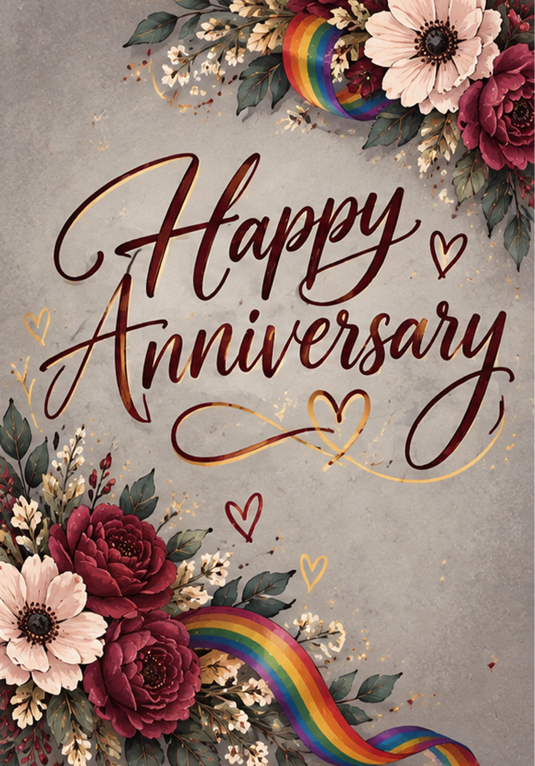 Anniversary - Personalised Card