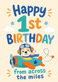 Load image into Gallery viewer, Birthdays - Personalised Card — with punch holes
