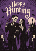 Load image into Gallery viewer, Halloween - Personalised Card — with punch holes
