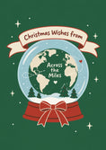 Load image into Gallery viewer, Christmas - Personalised Card — with punch holes
