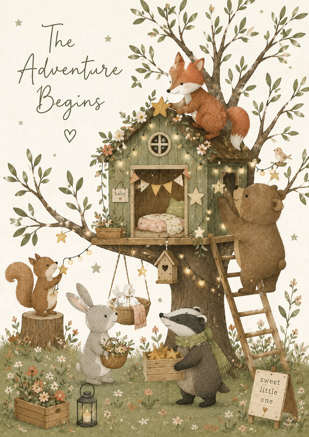New Baby - Personalised Card