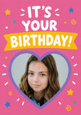 Load image into Gallery viewer, It's Your Birthday Banner Photo Upload Birthday Card for Her
