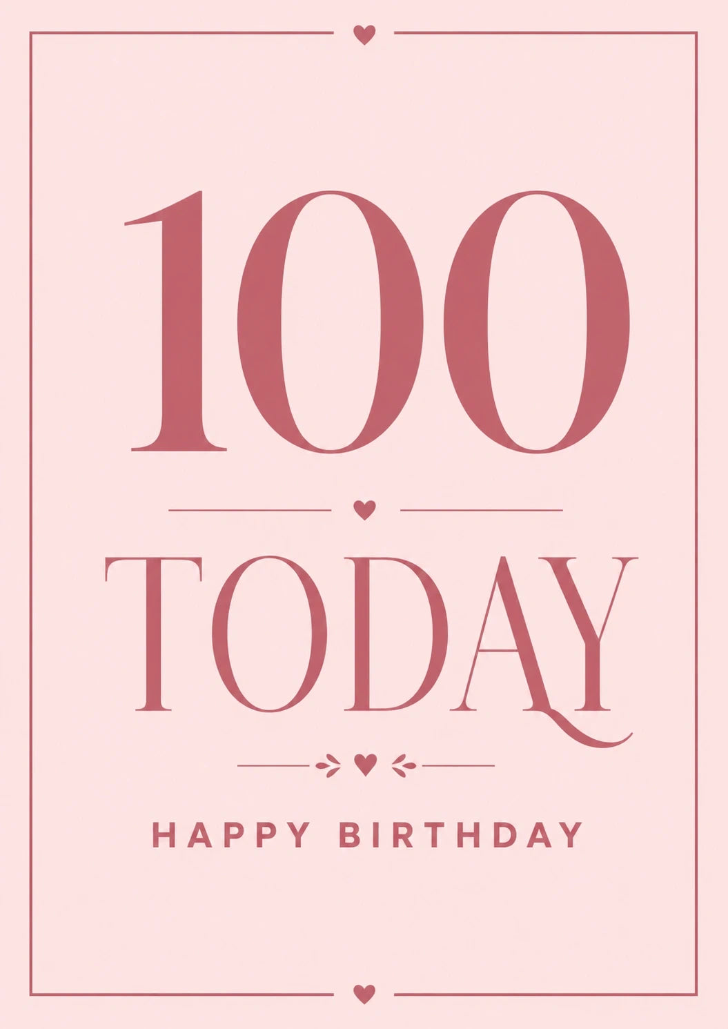 Birthdays - Personalised Card — with punch holes