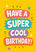 Load image into Gallery viewer, Birthdays - Personalised Card — with punch holes
