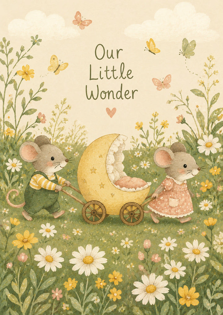 New Baby - Personalised Card