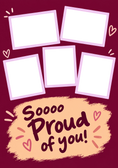 Load image into Gallery viewer, Soooo Proud 5 Photo Upload Congratulations Card for Niece
