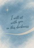 Load image into Gallery viewer, I Will Sit With You From the Heart Sympathy Card for Best Friend
