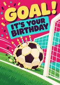 Load image into Gallery viewer, Funny Football Cake Goal It's Your Birthday Card
