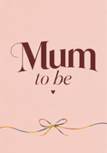 Load image into Gallery viewer, Mum To Be Rainbow Bow Birthday Card for Her
