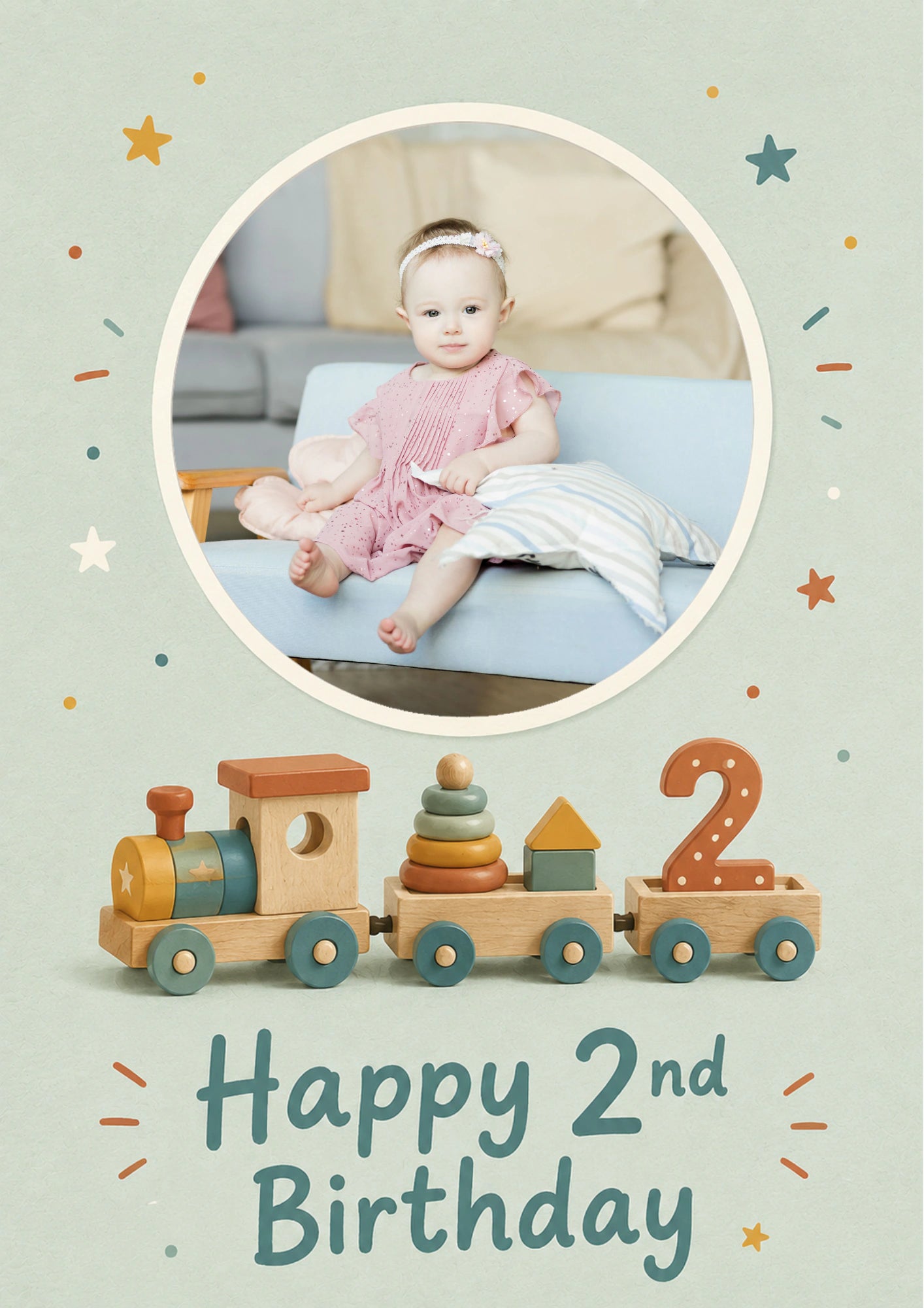 Birthdays - Personalised Card