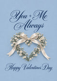 Load image into Gallery viewer, Valentine's day - Personalised Card — with punch holes
