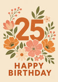 Load image into Gallery viewer, Birthdays - Personalised Card — with punch holes

