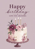 Load image into Gallery viewer, Birthdays - Personalised Card — with punch holes
