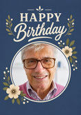 Load image into Gallery viewer, Birthdays - Personalised Card — with punch holes
