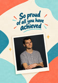 Load image into Gallery viewer, So Proud of All You Have Achieved Photo Upload Congratulations Card for Brother
