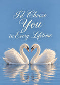 Load image into Gallery viewer, Valentine's day - Personalised Card — with punch holes
