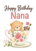 Load image into Gallery viewer, Birthdays - Personalised Card — with punch holes
