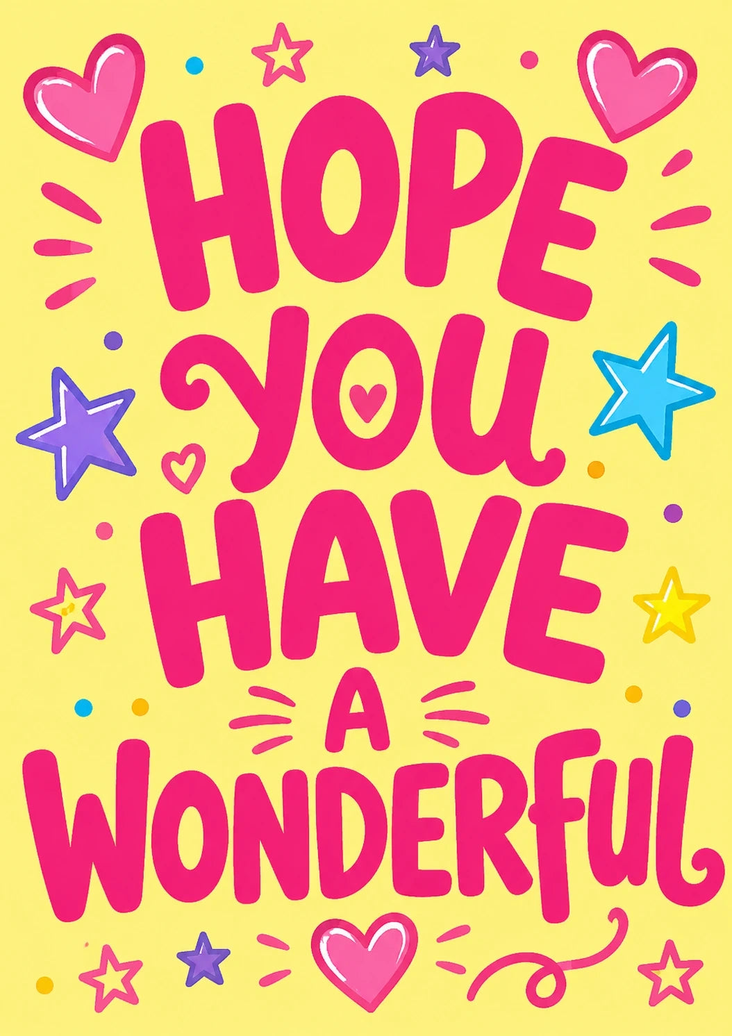Birthdays - Personalised Card — with punch holes