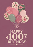 Load image into Gallery viewer, Birthdays - Personalised Card — with punch holes
