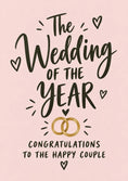 Load image into Gallery viewer, Weddings - Personalised Card — with punch holes
